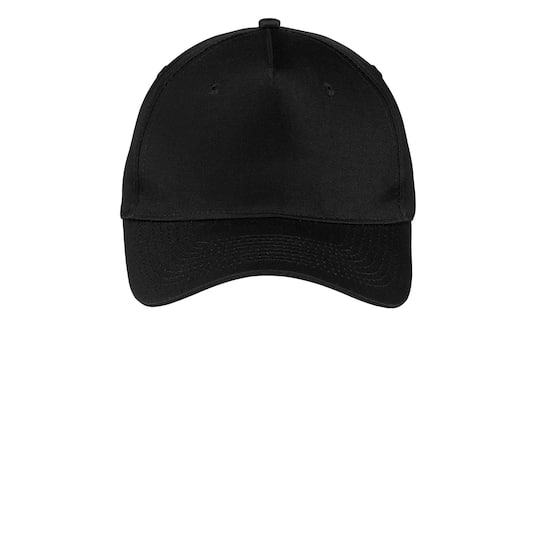 Port & Company® Five-Panel Twill Cap